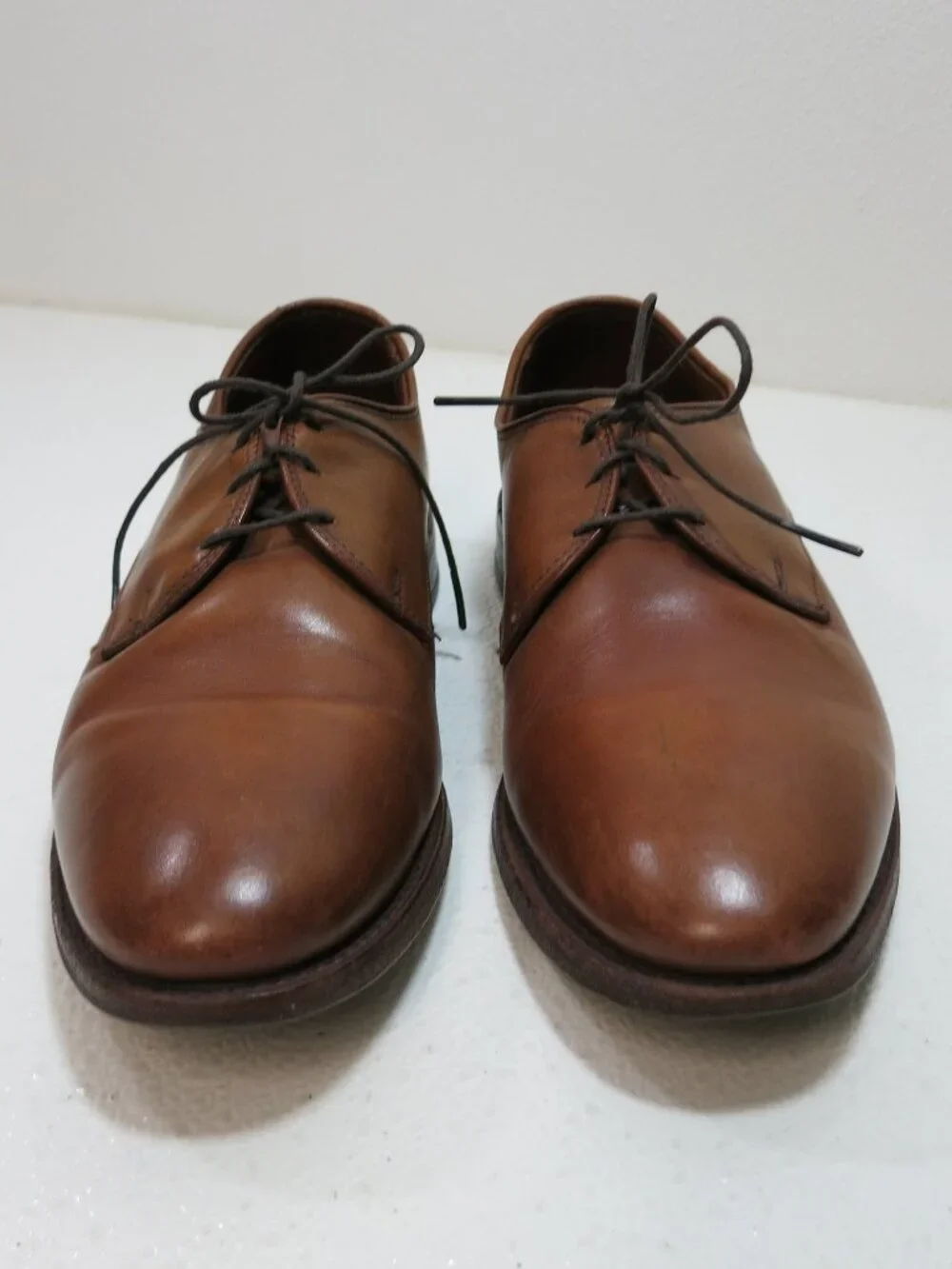 Allen Edmonds Kenilworth Oil Tanned Full Cut Leather Dress Oxfords Shoes Men 7 D